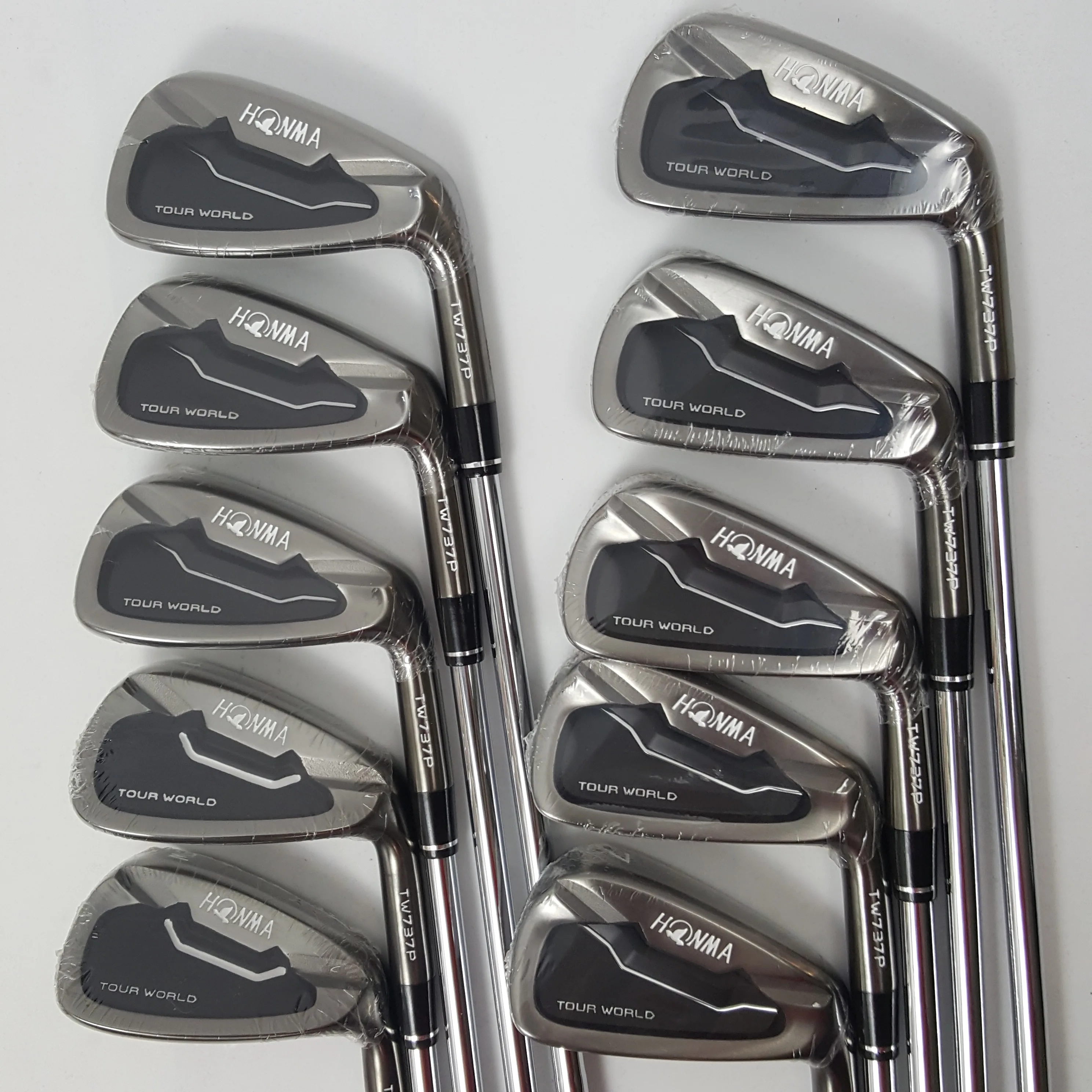 Новый гольф-клуб полный набор HONMA Tour World TW737p железная группа 5-11 (7 шт.) черная