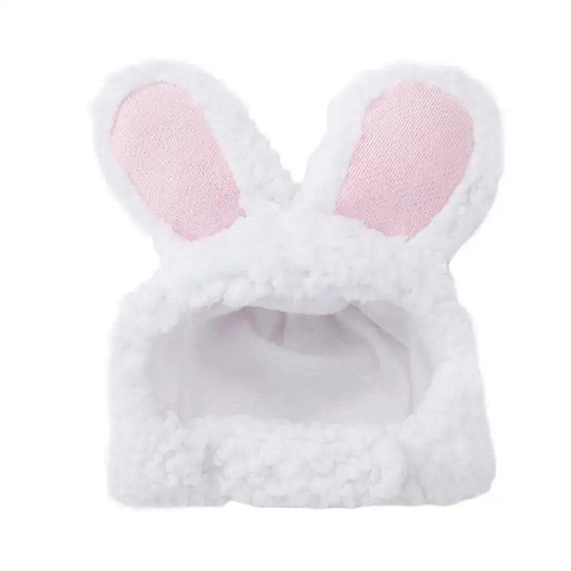Funny Pet Dog Cat Wig Costume Warm Rabbit Hat For New Year Birthday Party Christmas Cosplay Accessories Props Puppy Headwear5