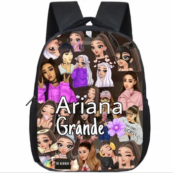 

Cute Ariana Grande School Rucksack Children Kids School Bag Beautiful Printing Pattern Kindergarten Backpack School Supplies