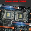 X79 двойная материнская плата процессора dual LGA 2011 материнская плата DDR3 REG ECC USB3.0 sata3.0 con placa base de procesador Xeon E5 C1C2V1V2 dual ► Фото 3/6