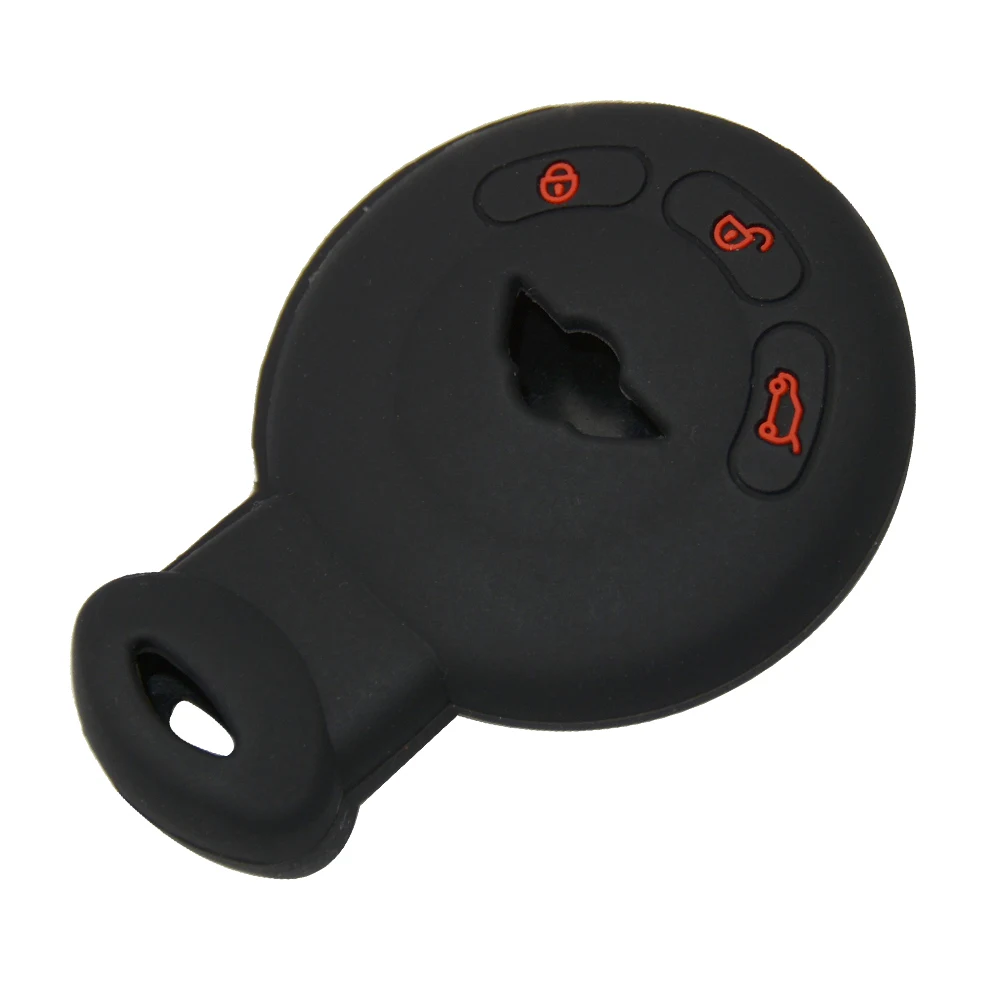 Custodia protettiva per portachiavi in Silicone a 3 pulsanti in Silicone di alta qualità per BMW Mini Cooper R60 R56 R55 R57 R58 R59 accessori custodia chiave - H8ef8e119f9024eedb18d86b88d8e152e8