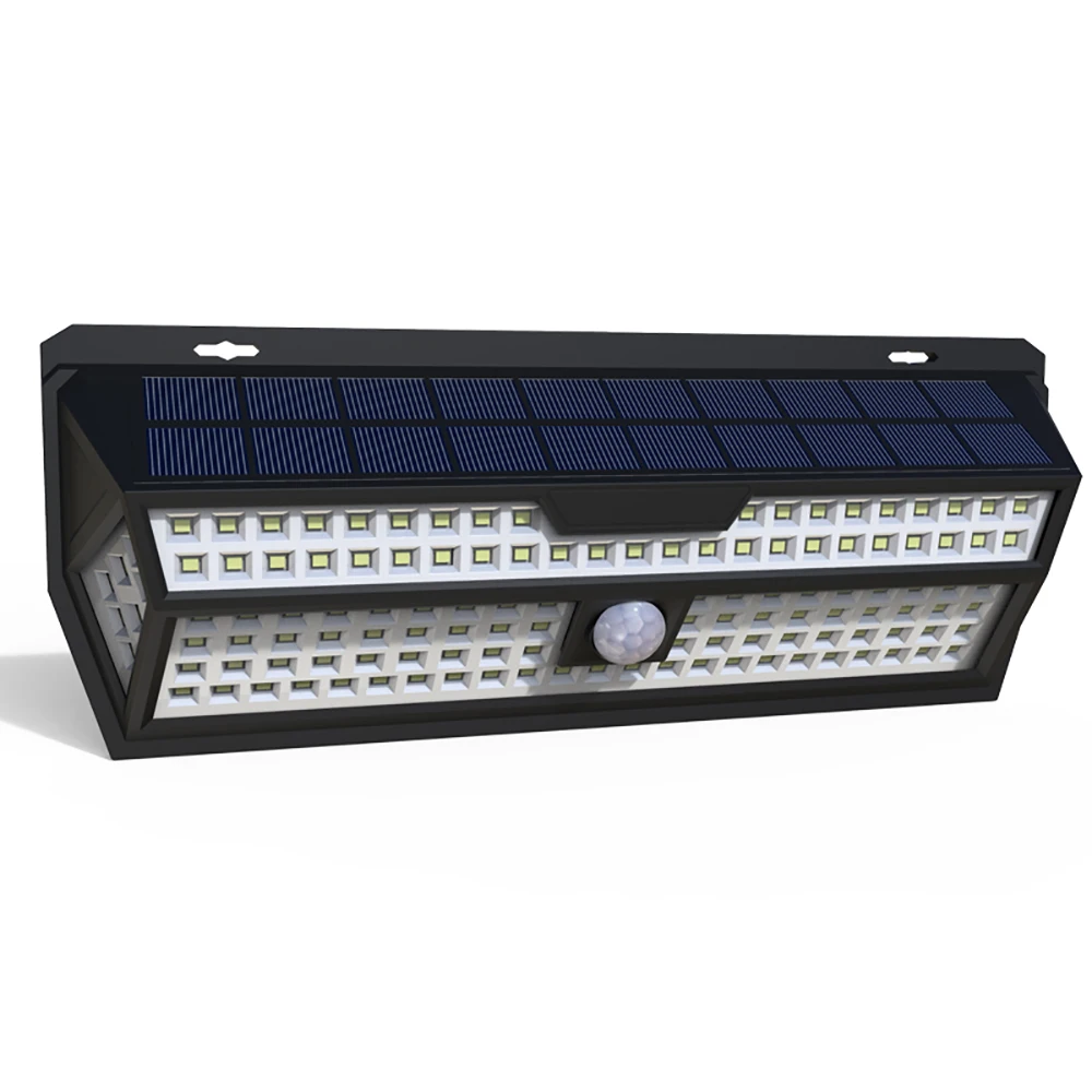 Sensor de Movimento Jardim ao ar Água para a Decoração do Jardim Ip65 à Prova Pacote Litom 132 Led Solar Luz Pir Lâmpada Parede Branco Livre Dwaterproof 1 - 2 9 luz pir sensor de movimento lâmpada parede