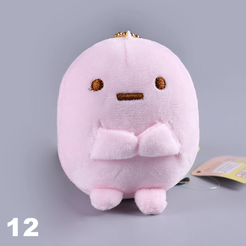 Sumikko Gurashi Keychain Ornament Peluche 8cm Stress Relieve Doll Kids Girl Cute Birthday Gift Plush Suffed Toys Kawaii Animal (16)