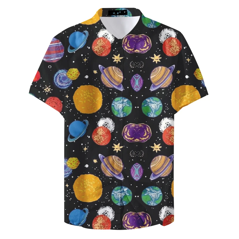 

2019 Summer Fashion Hombre Casual Short Sleeve Man Casual Shirt