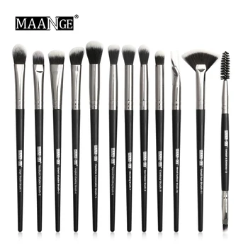 

12 Pcs/lot Makeup Brushes Set Eye Shadow Brushes Blending Eyeliner Eyelash Eyebrow Brushes for Makeup Brochas Maquillaje