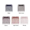 50 Pcs/Lot,Wig Accessories,Hair Wig Plastic Combs and Clips For Wig Cap,Black Color Combs For Making Wig,Vogue Queen Products ► Photo 3/6