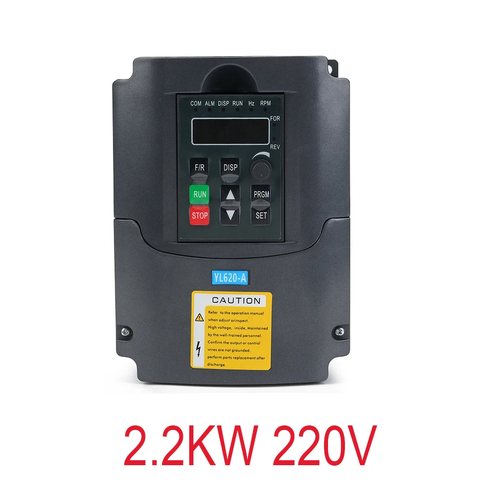 2.2kw 220V 220 кВт 220 В VFD инвертор 3 кВт/4 кВт/кВт преобразователь частоты 1p-вход 3p-выход в для ЧПУ управления шпинделем двигателя - Цвет: 2.2kw 220V