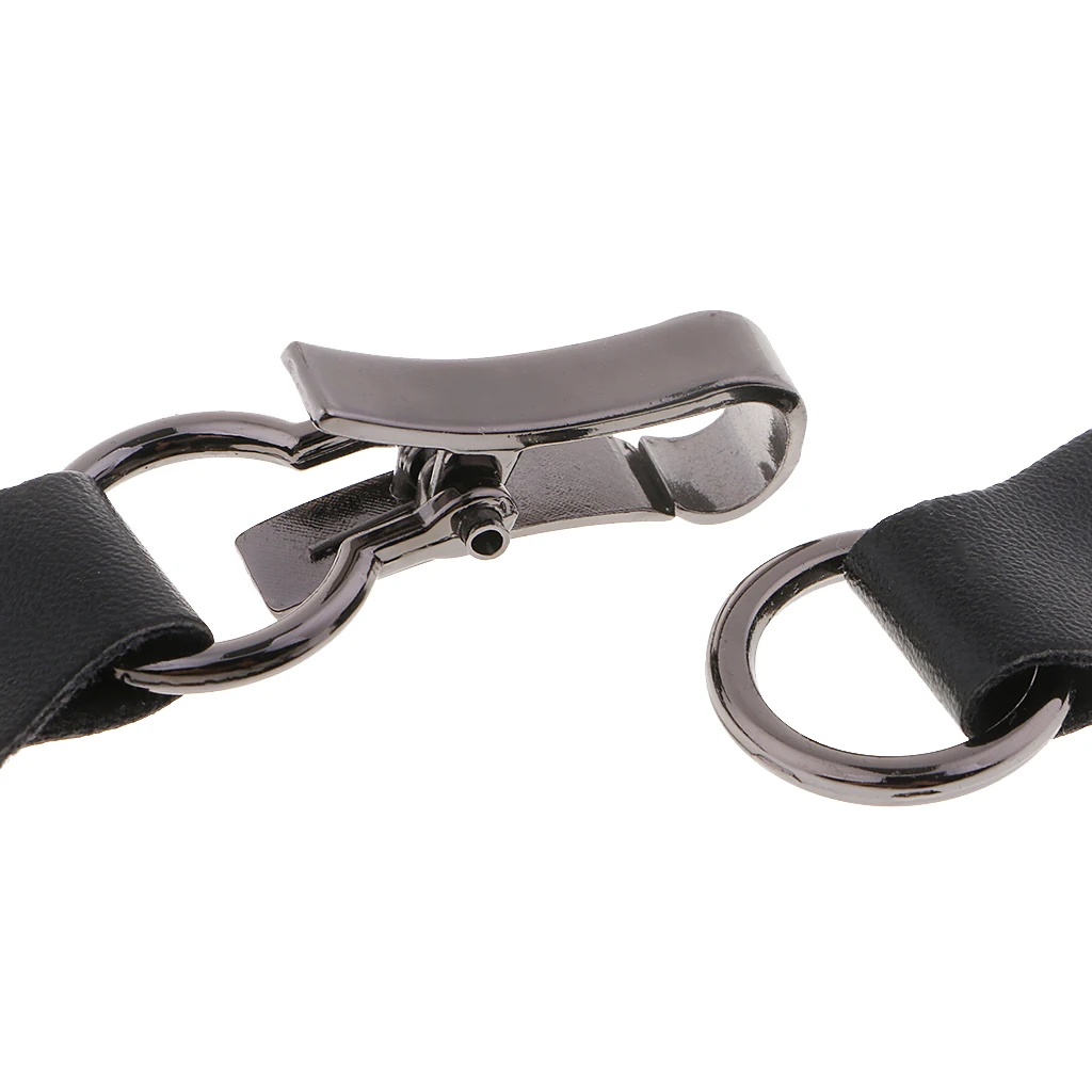 1Pair Leather Bag Buckles Handmade Replacement for DIY Wallet Bag Accessory