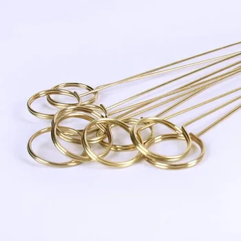 

10pcs Flower Art Metal Blessing Card Holders Florist Bouquet Cake Card Stick Wrapping Supplies