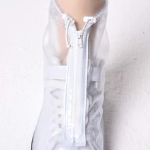 ПВХ обувь Многоразовые Водонепроницаемый чехол для обуви непромокаемые сапоги Нескользящие износостойкие ALS88