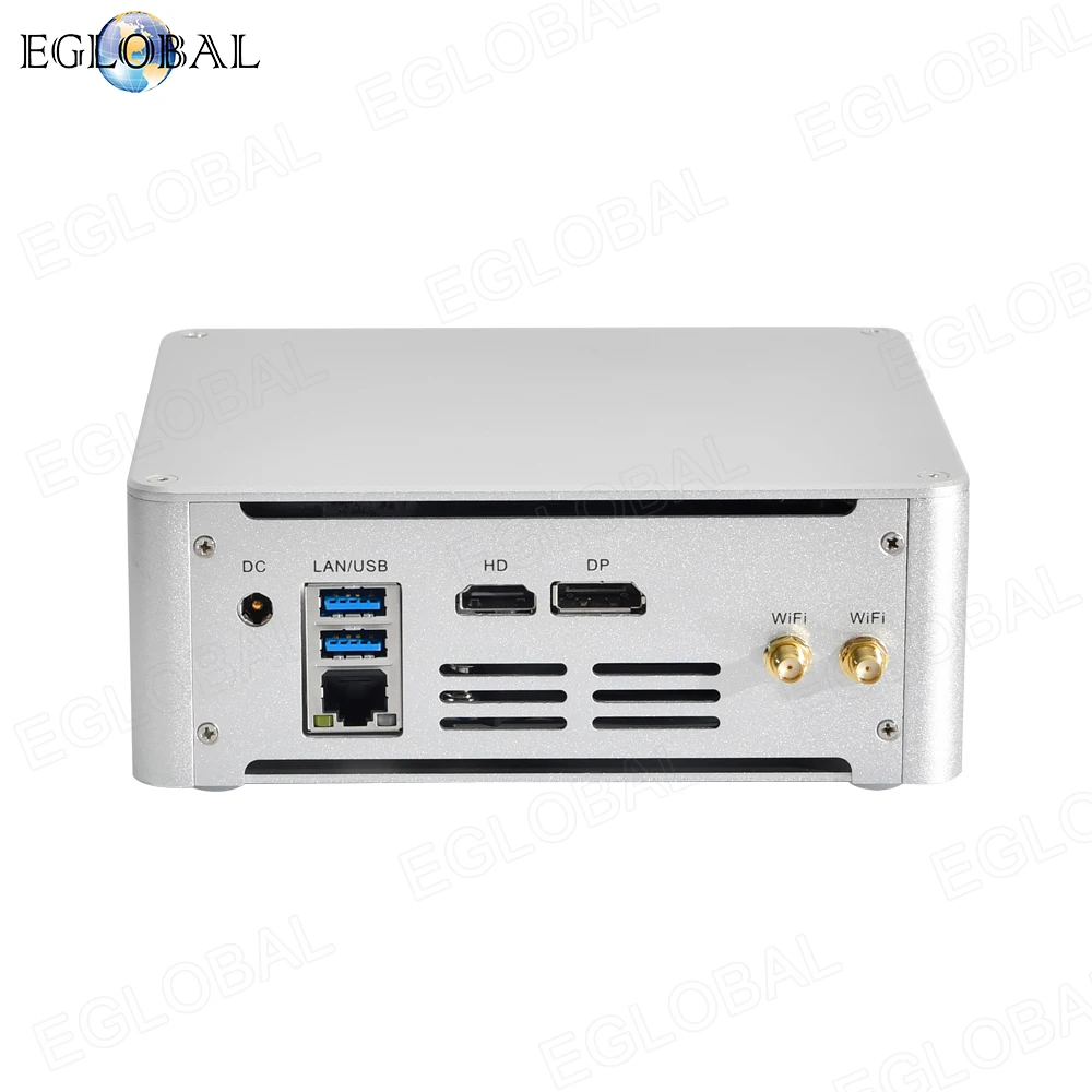 Мини-ПК Eglobal Intel Core процессор 2 * DDR4 M.2 SSD HDMI DP 4K Type-C Wi-Fi Window 10 HTPC Minipc Nettop | Компьютеры и