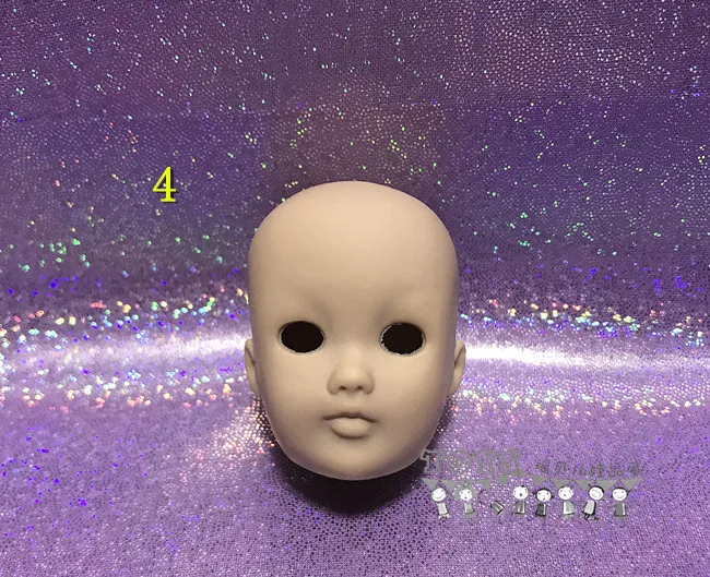 

original genuine doll head portrait baby doll head birthday gift make up diy decoration collection