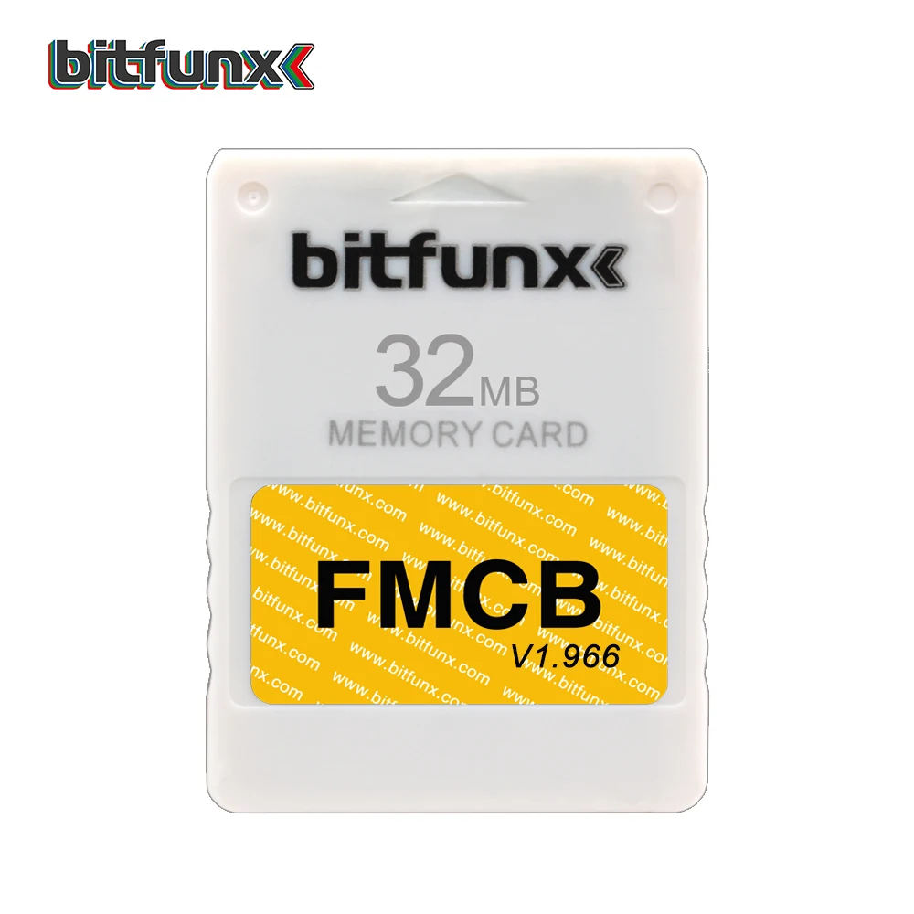 Игровая карта Bitfunx PS2 32 Мб 1 966 FMCB для Playstation2 разных цветов|Картриджи| |
