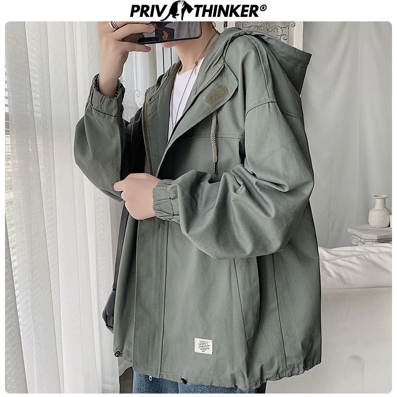 chaquetas coreanas con capucha para hombre, chaqueta de béisbol holgada de talla grande, ropa de calle, abrigo, 5XL, 2020| Chaquetas| - AliExpress