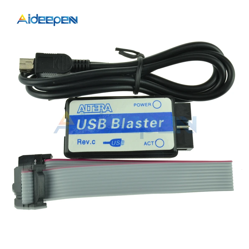 Мини USB Blaster скачать кабель для Arduino UNO для ALTERA CPLD FPGA NIOS JTAG Altera Программист с 10-контактный JTAG соединительный кабель с разъемом USB