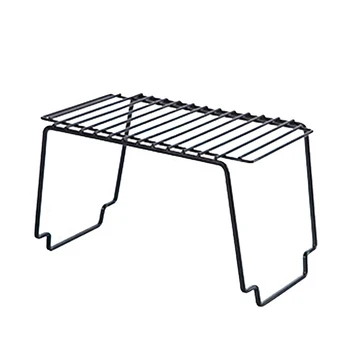 

Durable Anti Slip Home Kitchen Organizer Space Saving Desktop Bathroom Carbon Steel Cupboard Countertop Spice Rack Portable Jar