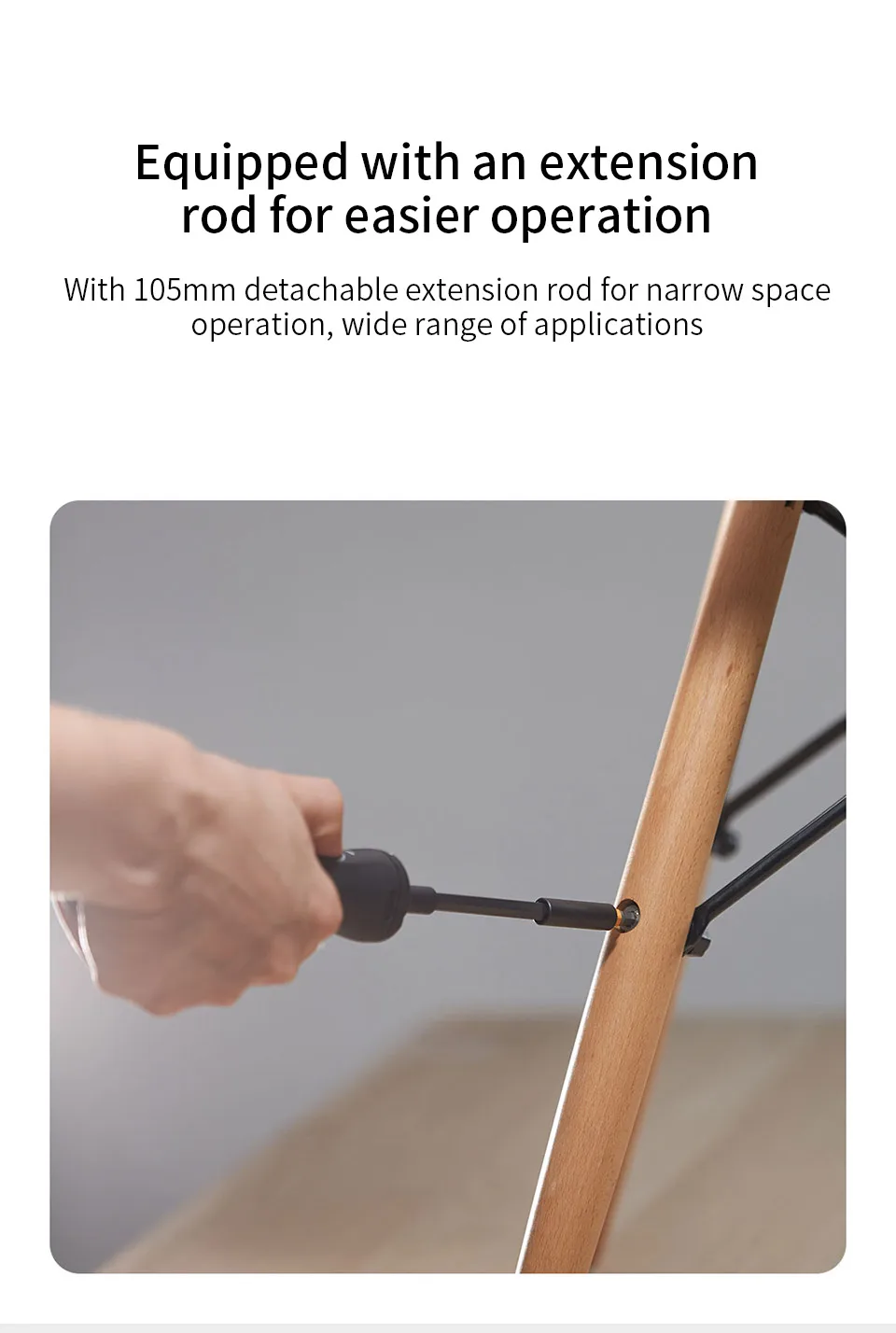 Шуруповерт Xiaomi Mijia zu Hause Wiha шуруповерт Электрический перезаряжаемый беспроводной шуруповерт ручное управление для умного дома