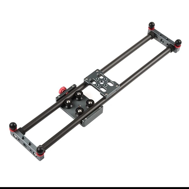 Camera Track Slider VLOGMAGIC 40cm Mini Carbon Fiber Rail Rods Table Top For Smartphone iPhone DSLR Sony Canon Nikon Up to 5kg