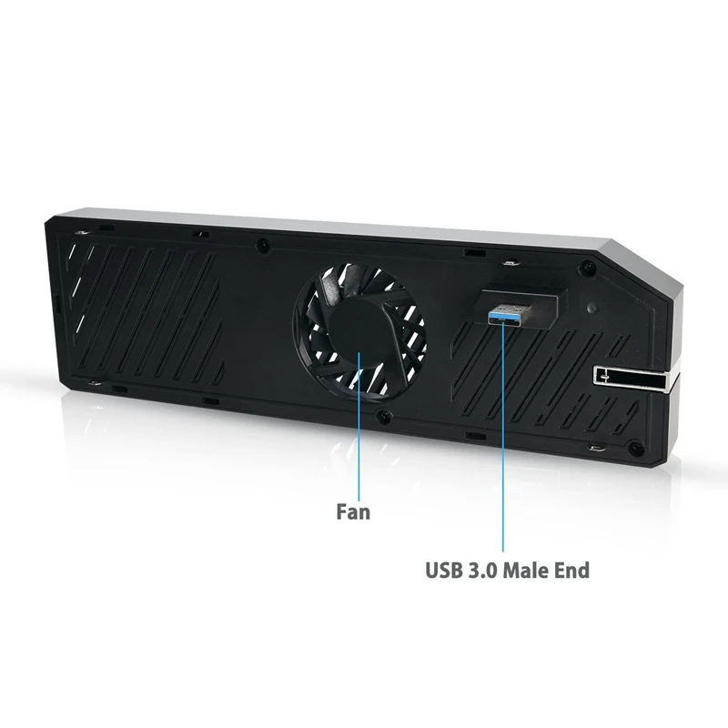 3 в 1 Многофункциональный USB 3,0 концентратор SATA HDD/SSD игровой хост охлаждающий вентилятор вытяжной ОХЛАДИТЕЛЬ охлаждающая пластина для xbox ONE(черный