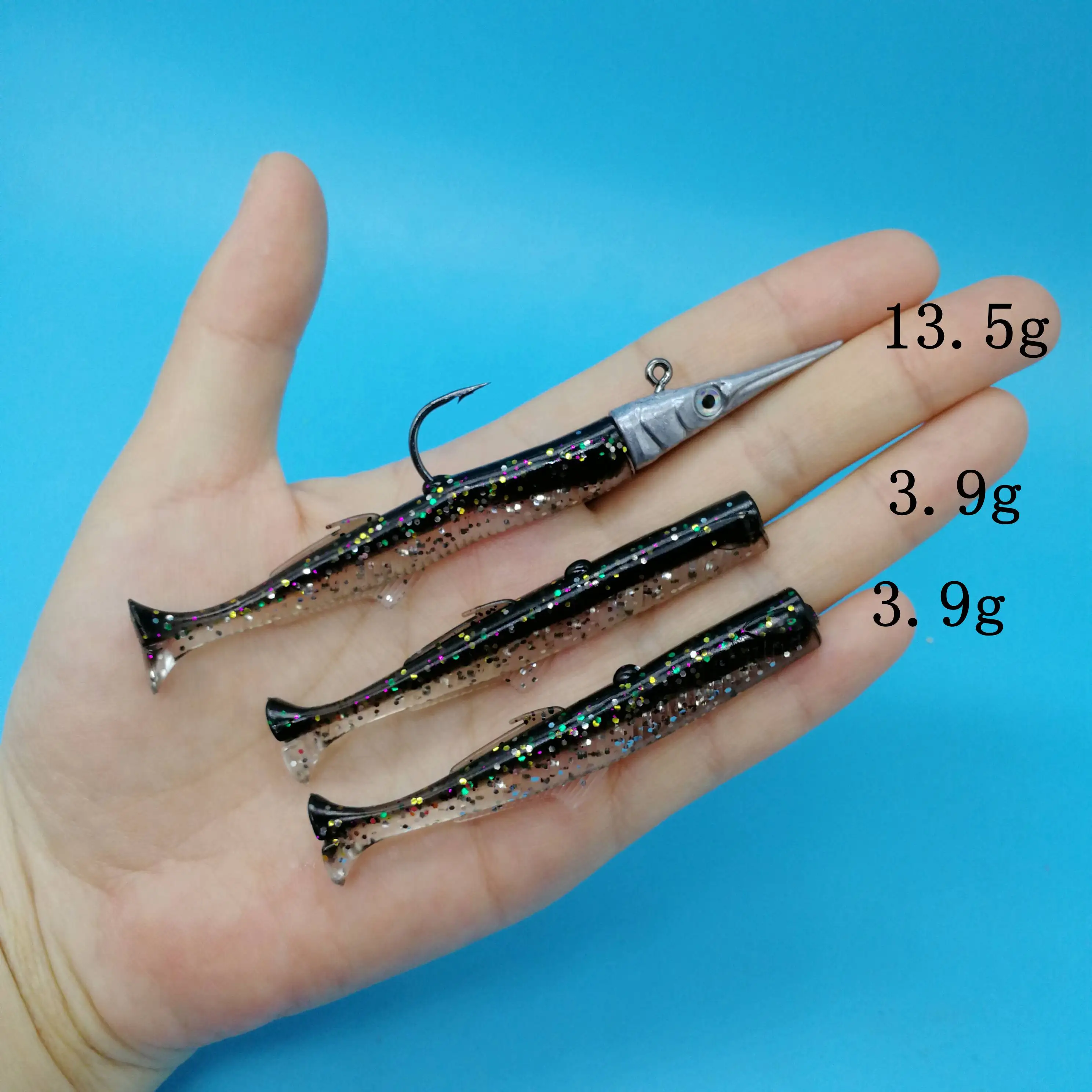 HOOFISH 2 Замена приманка крючковый лов мягкие приманки рыболовные 13 5 г/110 мм Цвета со
