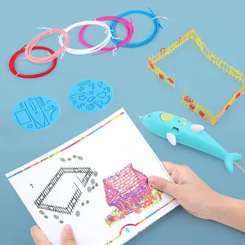

Kids Children DIY Toys 3D Printing Pen Filament for Design Drawing Graffiti Educational Creative Toy