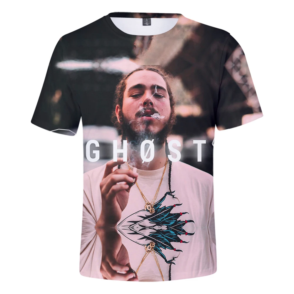 Футболка Singer post malone для мужчин/женщин,, модный принт, хип-хоп, летняя, крутая, с принтом, с короткими рукавами, уличные футболки, топы