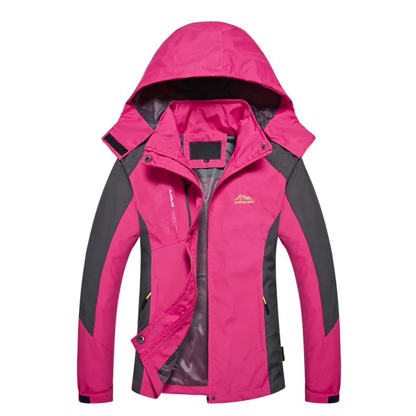 Women Pink WindTaste Мужские Женские походные тонкие куртки весна осень спорт на открытом воздухе альпинистская кемпинговая ветровка для трекинга бега пальто KA132 - Цвет: Women Pink
