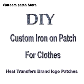

10pcs/lot Wholesale Small Brand LOGO Patches Iron On Transfers For Clothes Heat Transfer Vinyl Sticker On Clothing Transfers DIY