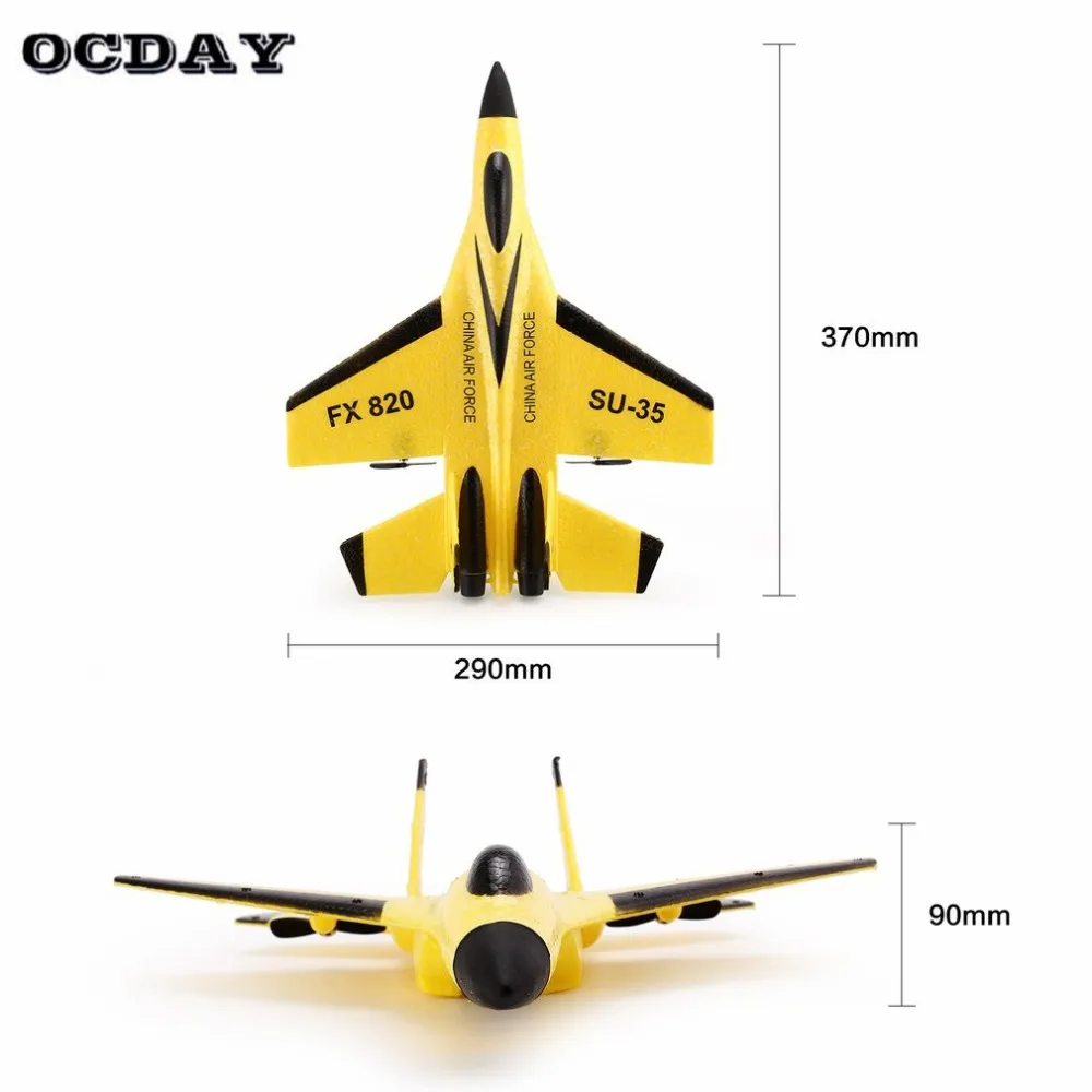 2019 OCDAY супер крутой RC бой с фиксированным крылом Радиоуправляемый Дрон FX 820 2 4G