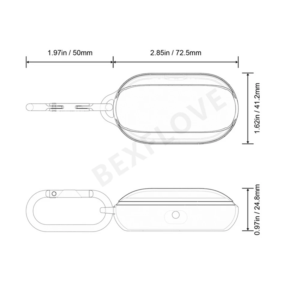 Для samsung Galaxy Buds чехол милый 3D Силиконовый наушник чехол для samsung Buds силиконовый чехол для наушников гарнитура кольцо ремень