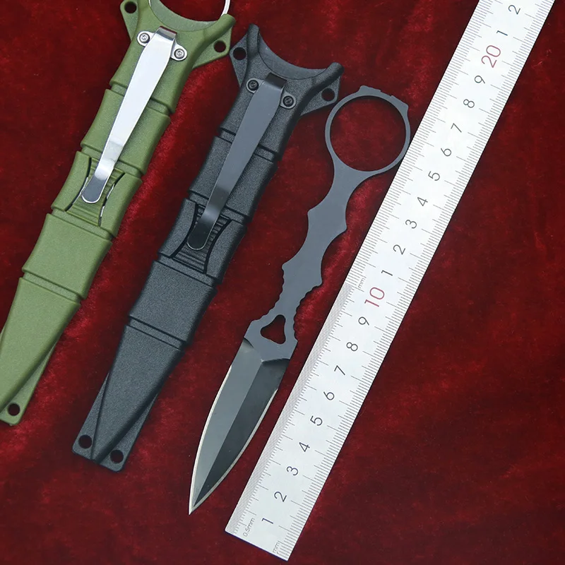Новинка 176T фиксированный нож D2 стальное лезвие ABS футляр для охоты выживания