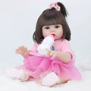 

Dolls can pee baby bebe doll reborn Simulation Baby Dolls Soft Silicone Reborn Toddler Baby Toys For Girls Children