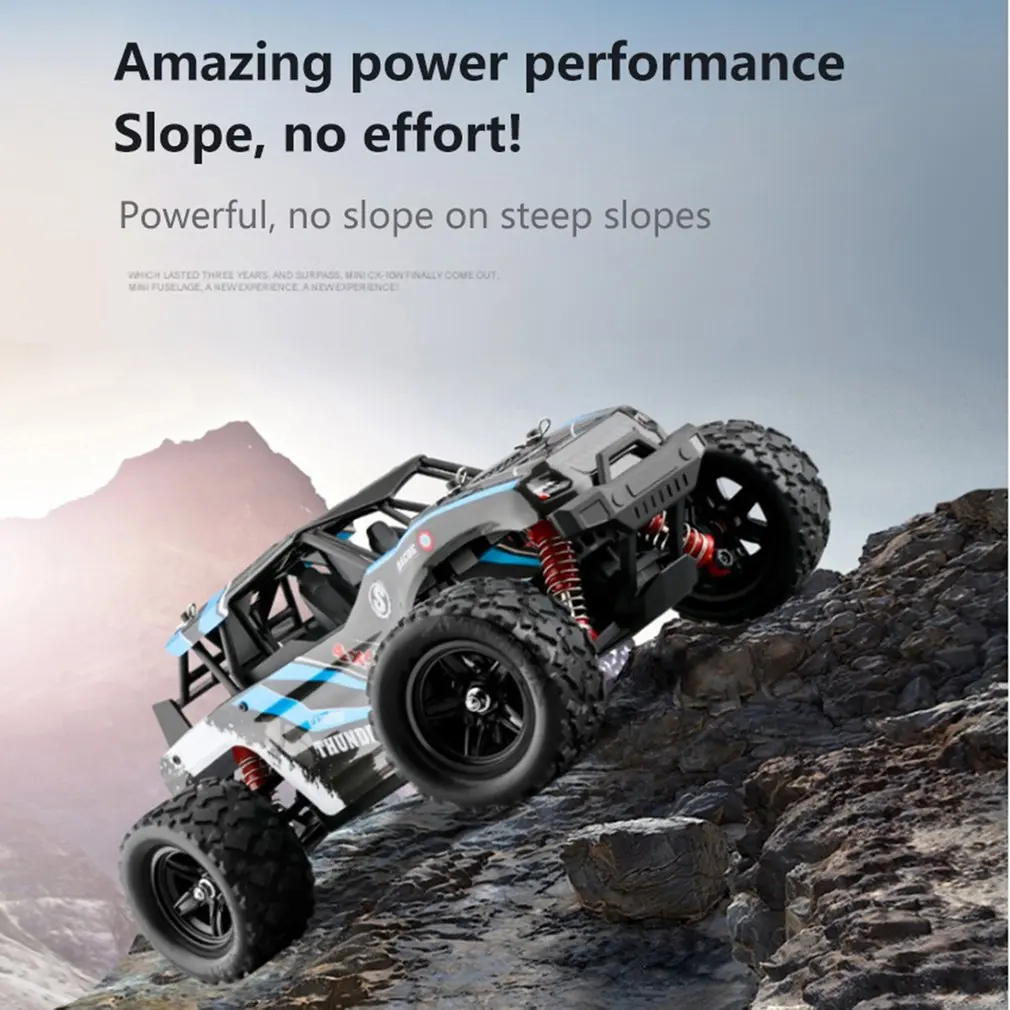 2,4G 1:18 4WD RC большой ножной автомобиль грузовик высокоскоростной пульт дистанционного управления внедорожный гусеничный автомобиль модель RTR игрушка для детей подарок