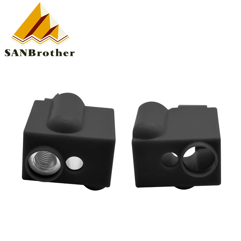 

3D Printer Parts Volcano Silicone Socks with Heated Aluminium Block for V6 J-head Hotend Extruder Reprap Block Protective Cover