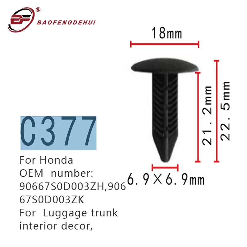 Trunk Interior Decor Fastener For Honda s0d003zh s0d003zk Luggage Clips Plug Auto Fastener Clip Aliexpress