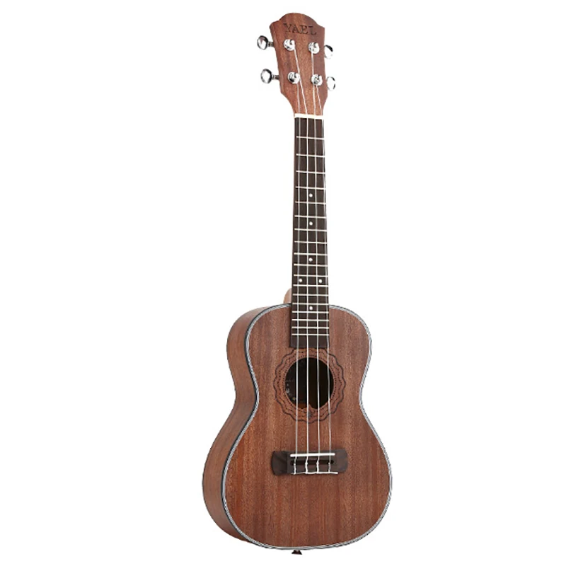 

ABZB-Yael 23 Inch Concert Ukulele 4 String Hawaiian Mini Guitar Uku Coffee Acoustic Guitar Mahogany Rosewood