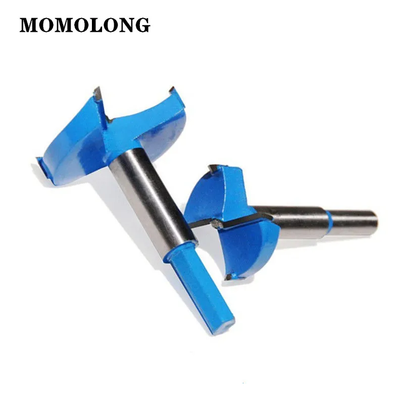 1PCS 16mm-60mm Woodworking Tools Hole Saw Cutter Hinge Boring Drill Bits Round Shank Tungsten Carbide Cutter Forstner Tips