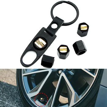 

Fashion Car Badge Emblem Wheel Tire Valve Caps with Keychain for Seat Leon Ibiza Alhambra Niva Kalina Priora Granta Largus