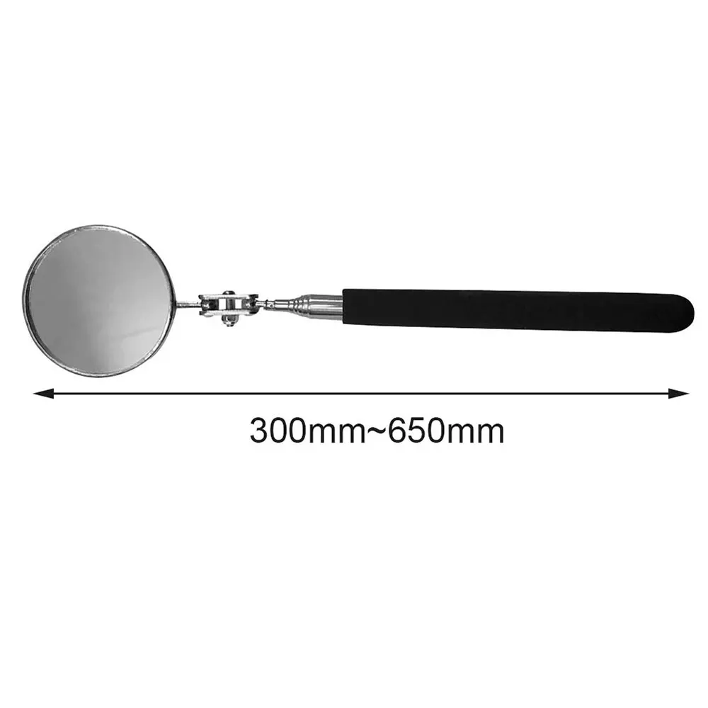 50mm Folding Mirror Inspection Mirror Machinists Durable Detection Mirror for Inspectors