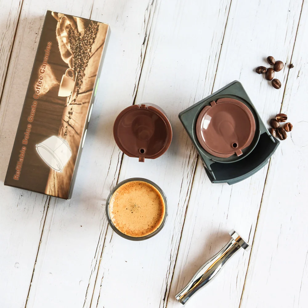 Pawaca 3 предмета кофейные фильтры многоразовая капсула для кофе чашки Dolce Gusto Кофе фильтр капсула чашка для дома Кухня