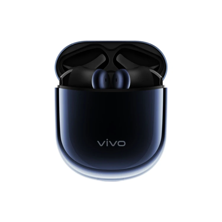 Dark Blue VIVO TWS Bluetooth QCC 5126 наушники беспроводные наушники настоящая беспроводная гарнитура 14,2 мм динамические блоки IP54 с микрофоном - Цвет: Dark Blue