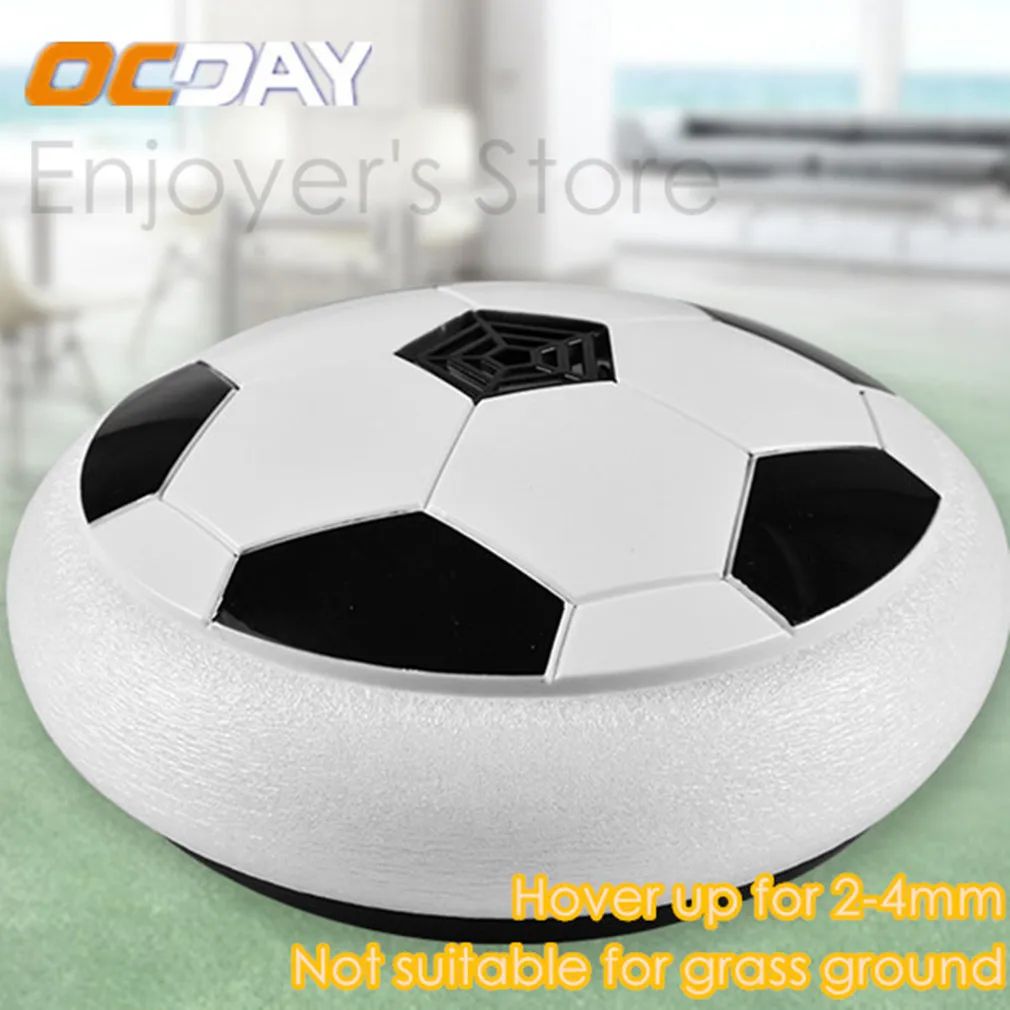 Hover Ball светодиодный светильник мигающий прибытие воздушный мощный футбольный мяч Диск Внутренний футбольный мяч игрушка мульти-поверхность парящие и скользящие игрушки