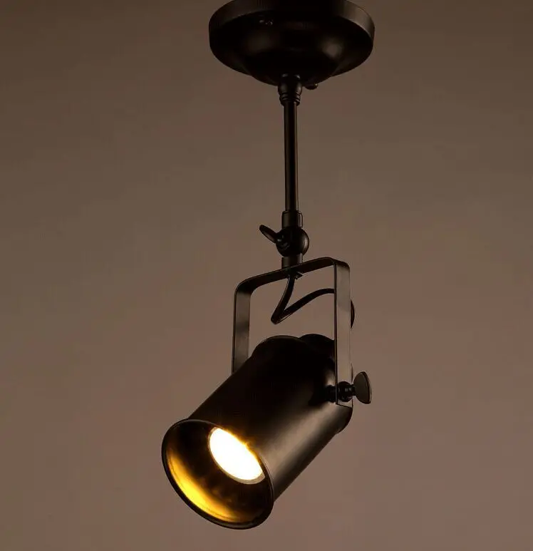 

Cross Border American-Style Industrial Track Light Surface Mounted Wall Creative Cool Bar Counter Hallway Clothing Store LED Spo