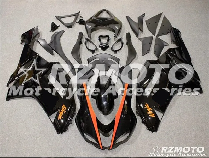 Мотоциклетный обтекатель abs комплект для Kawasaki Ninja ZX6R 636 2007 2008 корпусные детали плесень blackStore № 0042 - Цвет: All sorts of color