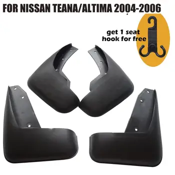 

For NISSAN TEANA/ALTIMA 2004-2006 Set Molded Mud Flaps Mudflaps Splash Guards Front Rear Mud Flap Mudguards Fender YC101056