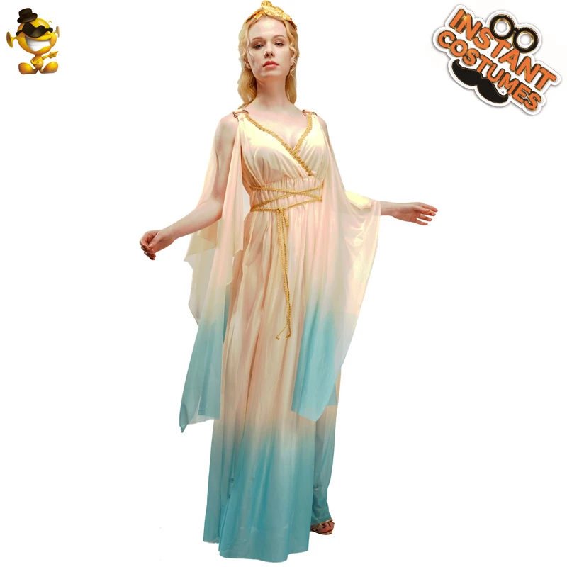 Costume Dea Romana Per Donna - Abbigliamento Cosplay Greco Antico Per Feste