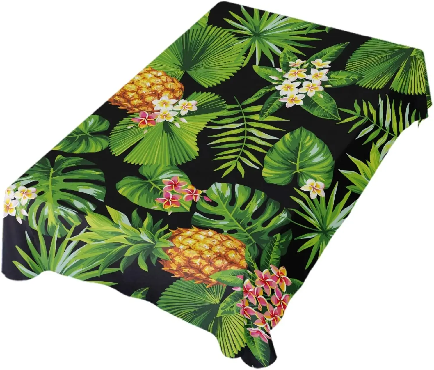 

Pineapple Tropical Palm Leaf Flower Table Cloth