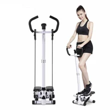 Wielofunkcyjny Mini stepper domowa siłownia utrata masy ciała noga krokowa Fitness krok maszyna kryty krokowy Monitor LCD regulowana wysokość