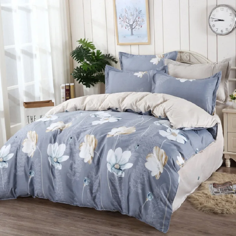 

NTMY 02 Ultratex Printed Multi Color Comfortable Brushed Suede Bedding Sets Duvet Cover Bed Sheet Pillowcase