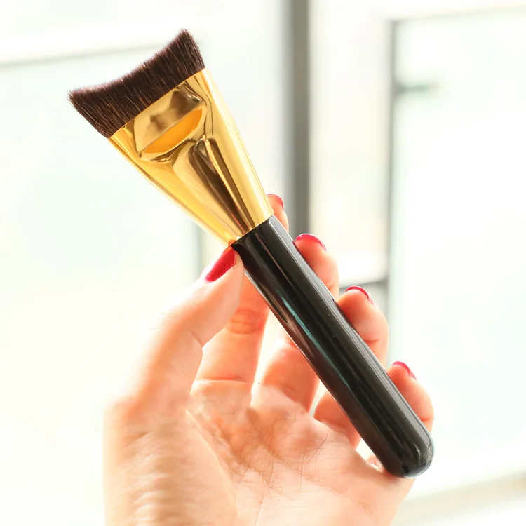 

EL-Series Sculpting Foundation Brush 2 Goat Hair V Face Powder Contour Bronzer Makeup Beauty Tool